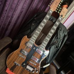 STOLEN  Customized Cozart Doubleneck