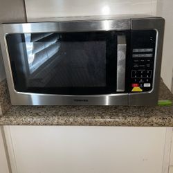 Toshiba Stainless Steel Microwave 