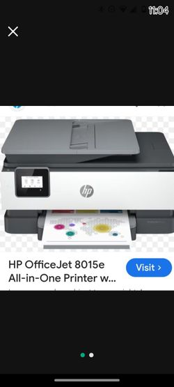 HP Office Jet  8015e In The Box Brand New 