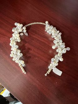 Two pearl headbands