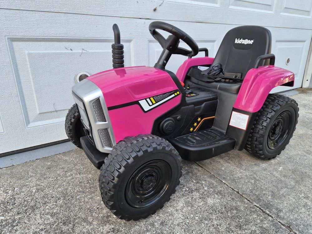 Kidzone 12v Ride On Tractor -BRAND NEW
