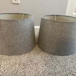 Grey Lamp Shades