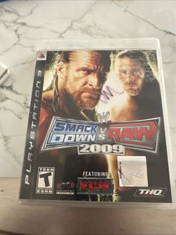 THQ WWE SmackDown vs. Raw 2009 Featuring ECW Sony PlayStation 3 PS3