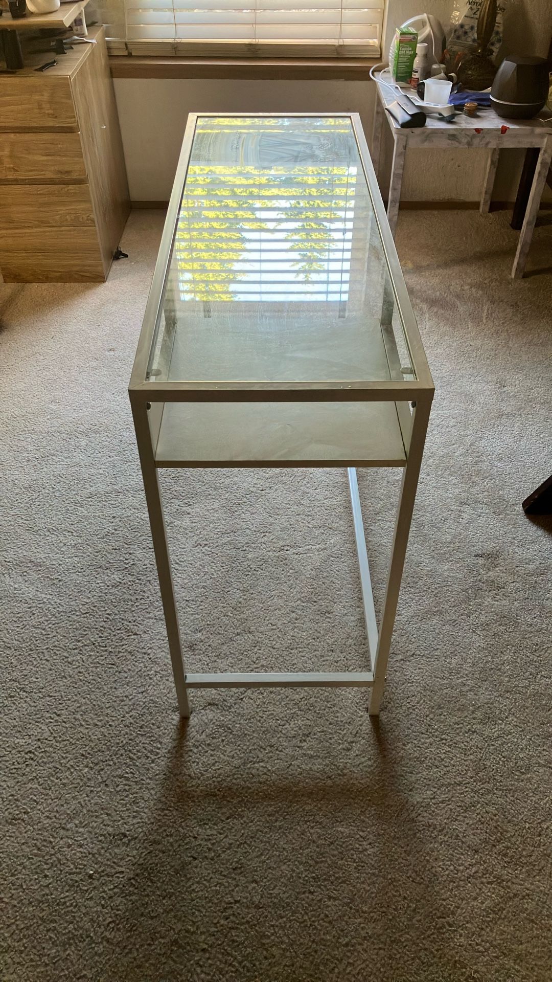 White IKEA Table