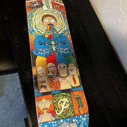 Rick And Morty Skateboard Deck
