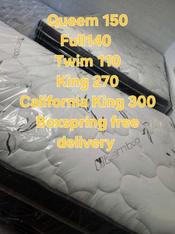 Mattress Pillow Top New