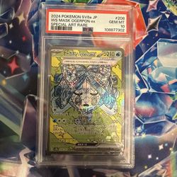 WS Mask Ogerpon Ex Gem Mint 10