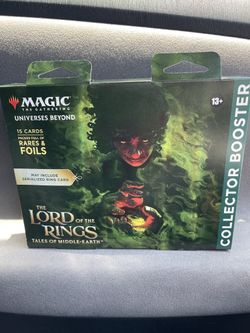 Magic The Gathering The Lord Of The Rings Tales Of Middle Earth Collector Booster