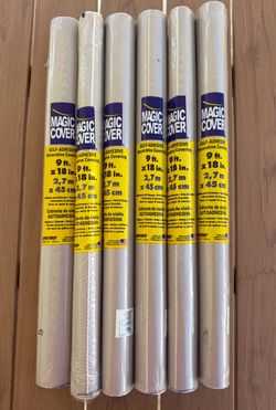 New Self-Adhesive Decorative Covering. Priced for Fast Sale!