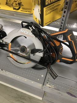 Ridgid worm drive Saw