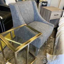 Grey Accent Chair $179