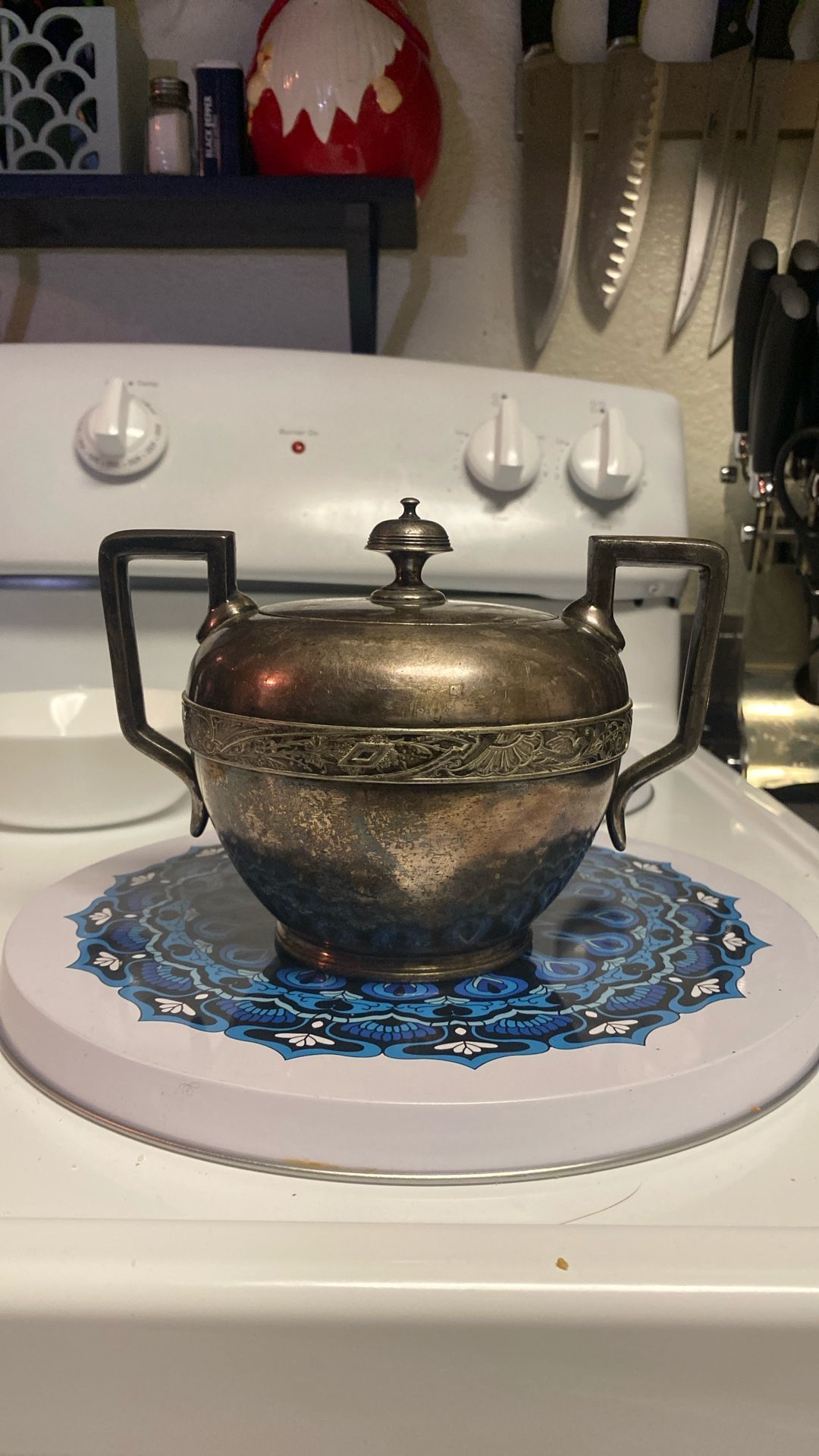 Rodger & Bros Silver Plated Dish