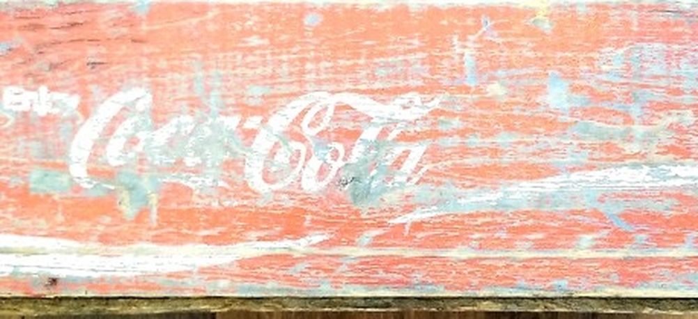 2 Vintage Wood Crates / Boxes: Coca Cola and Atlas Powder Co.