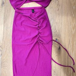 Cider Women's 2 Piece Top And Skirt Set. Size Small.