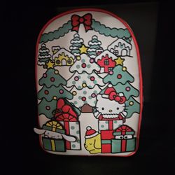 Hello Kitty Christmas Backpack