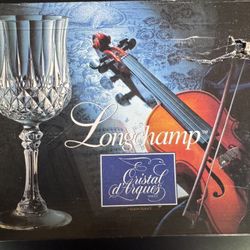 Longchamp Wine Glasses 7.5 Oz