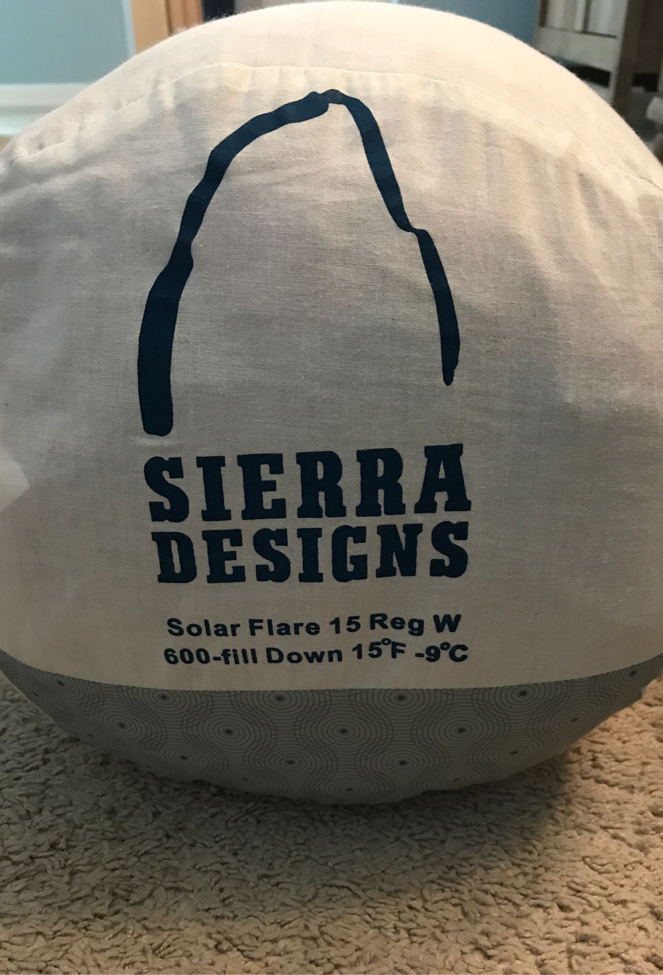 Down sleeping bag