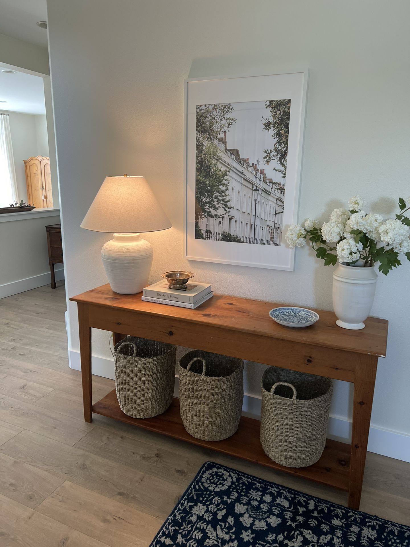 Solid Wood Console Table
