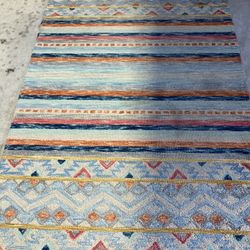 Southwest Colored Wool Rug