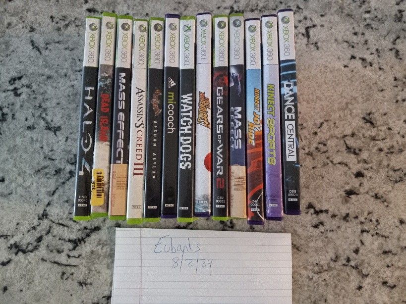 13 XBox 360 Games