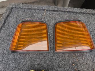 Gbody Olds Oldsmobile cutlass front yellow amber light lenses set
