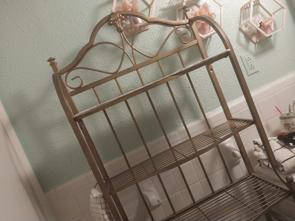 Organizador Para El Baño Es De Metal Color Dorado Printing & Graphic arts