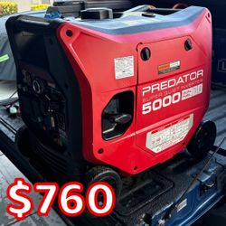 Predator 5000 Super Quiet Dual Fuel Inverter Generator