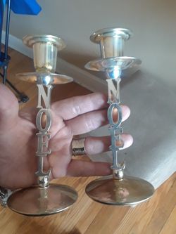 Noel candle holder goldinger silver gold