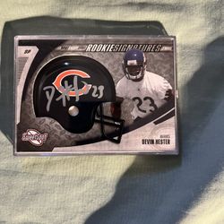 2006 UPPER DECK DEVIN HESTER AUTO SWEETSPOT