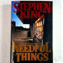 Stephen King Needful Things First Edition Hardcover Viking 1991 with Dust Jacket