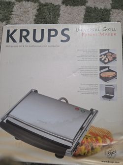 KRUPS Universal Grill  Panini Maker