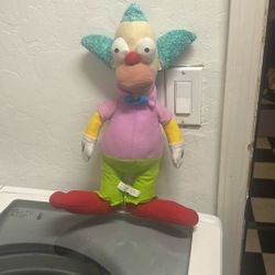 Brand New Universal Studios Krusty The Clown 