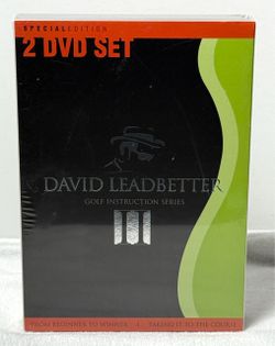 David Leadbetter Golf Instruction Series II Vol 2 2007 2 DVD Set New Sealed
