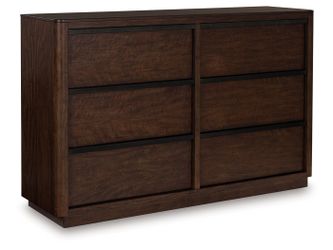 Kendamor Dark Brown Dresser (Online Special Price)