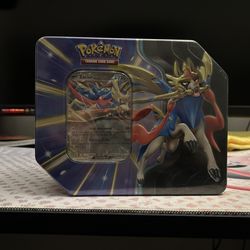 Zacian Ex Slashing Legends Tin