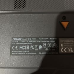 ASUS TUF GAMING LAPTOP 