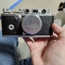 Leica 3A Camera And Vintage Accessories