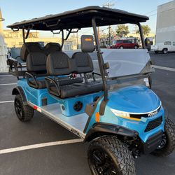 2026 Voyager Patriot 6-Passenger Lifted 72-Volt Lithium Street Legal LSV Golf Cart
