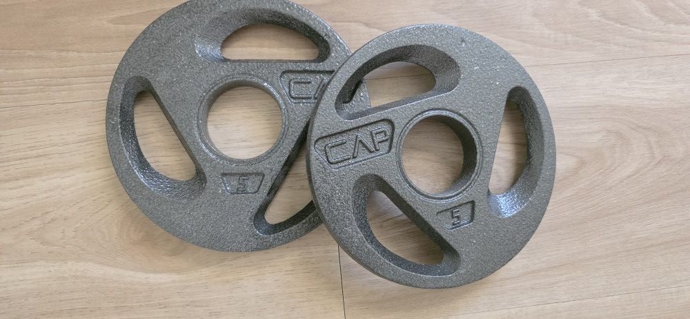 5lb X 2 CAP Metal Olympic Weights