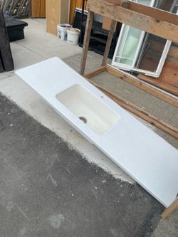 Counter plus deep sink