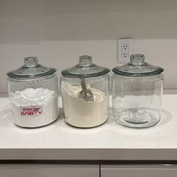 Glass Canisters 