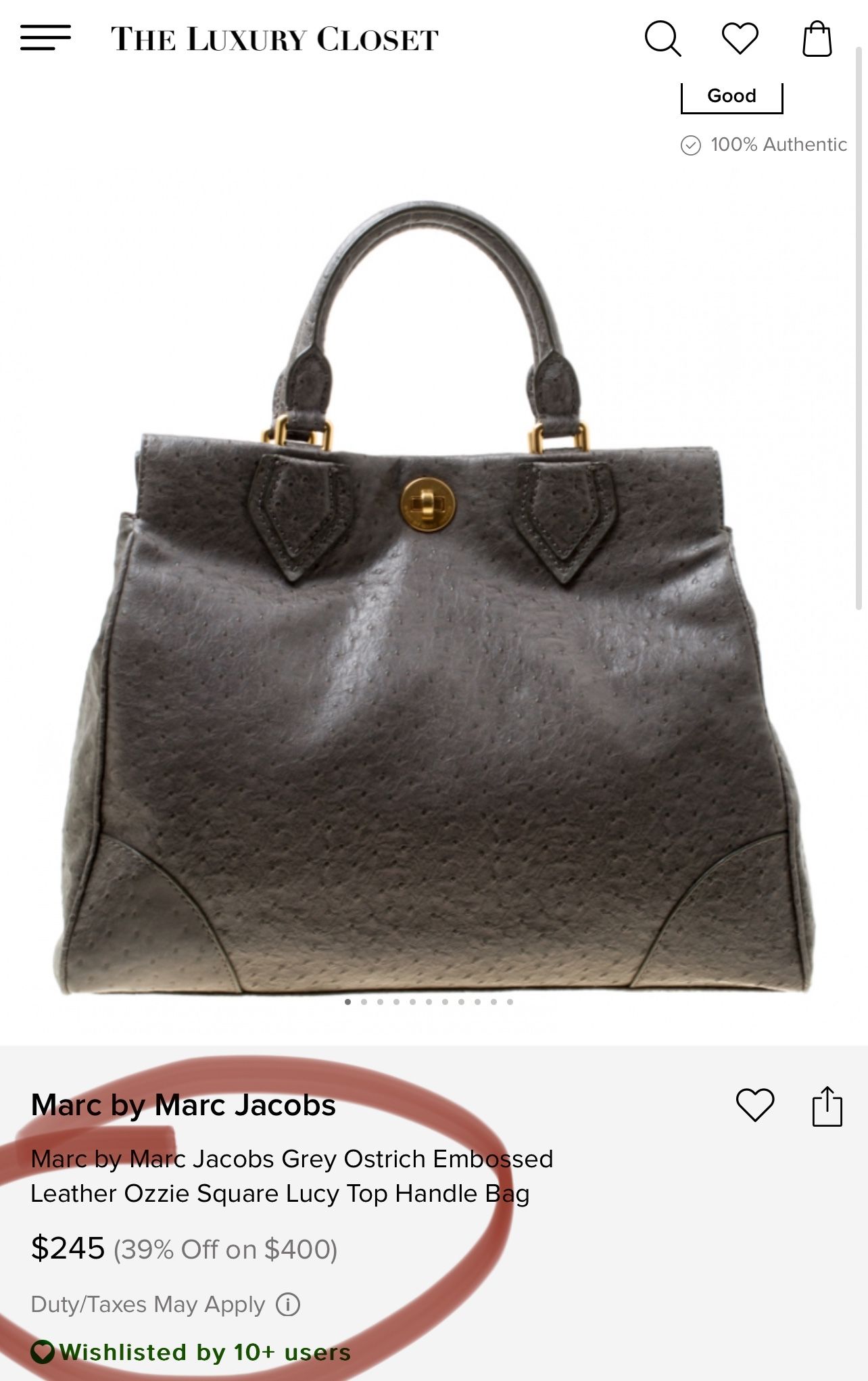 Several Name Brand Leather Bags For Sale (all Genuine And Excellent Condition)