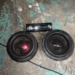 WDX Subwoofers and pioneer stereo