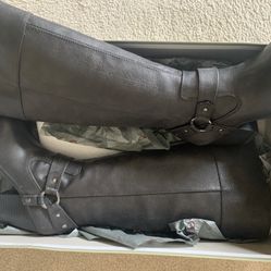 A2 by Aerosoles | Mid Brown Creativity Wide Calf Boot brand new never worn