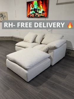 Restoration Hardware Cloud Sectional – FREE LOCAL DELIVERY 🚚