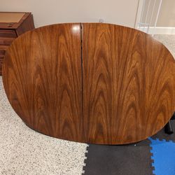 Hardwood Table and Chairs 