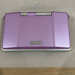 Purple/Silver Nintendo DS Phat 