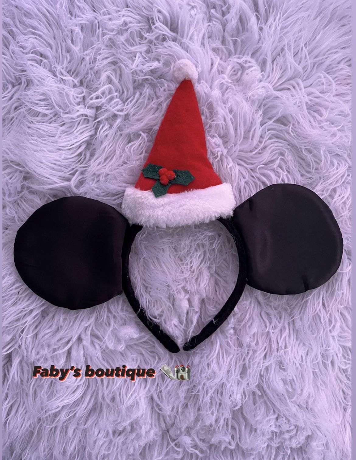 Mickey Mouse Christmas Ears 
