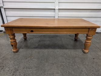Light Wood Coffee Table