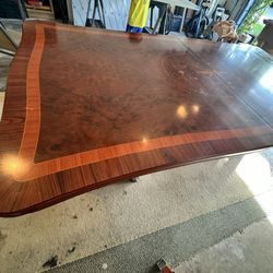 Real wood Dinning Table Rare No Legs
